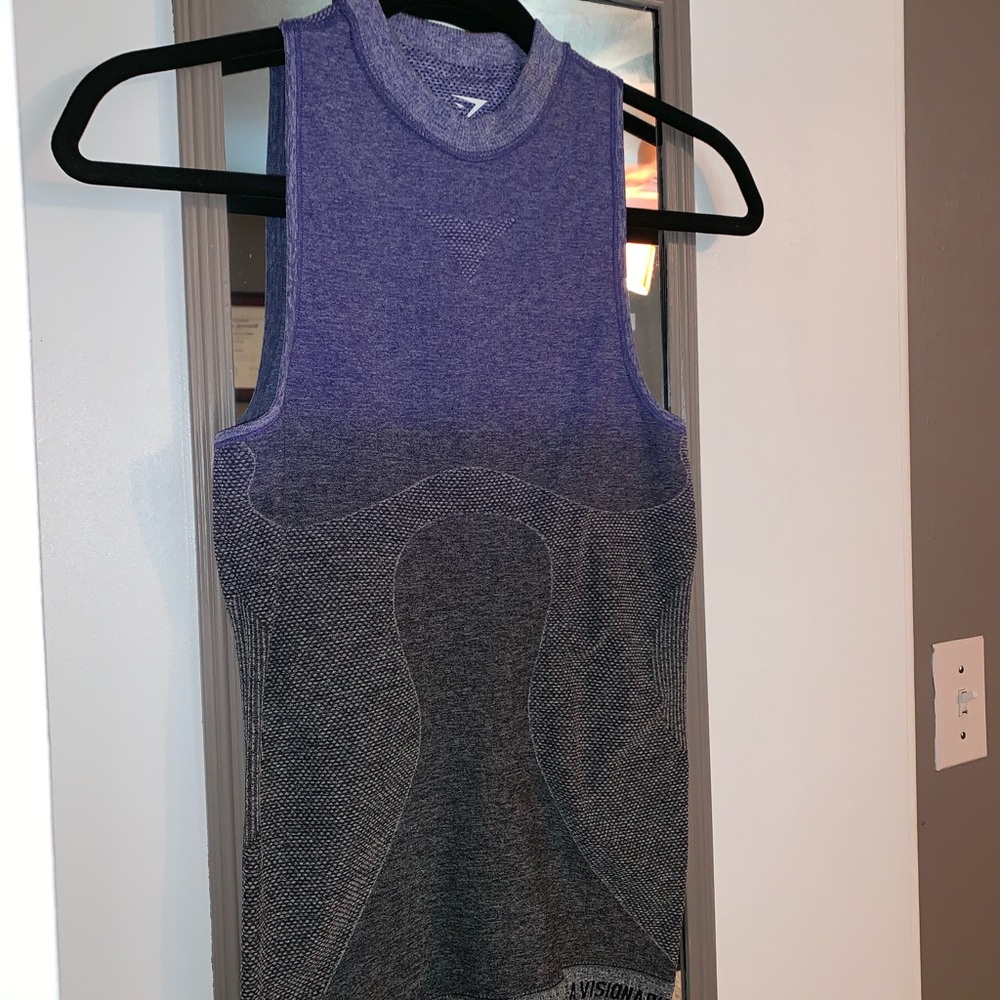 GYMSHARK Ombre Top - SMALL- LIKE NEW/WORN ONCE